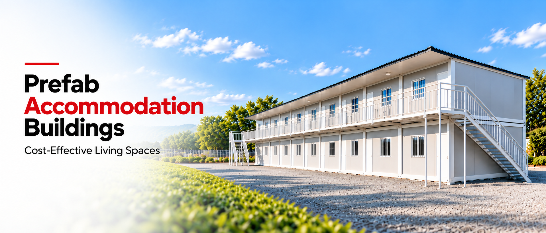 Modular Prefab Accommodation for Mining Camps