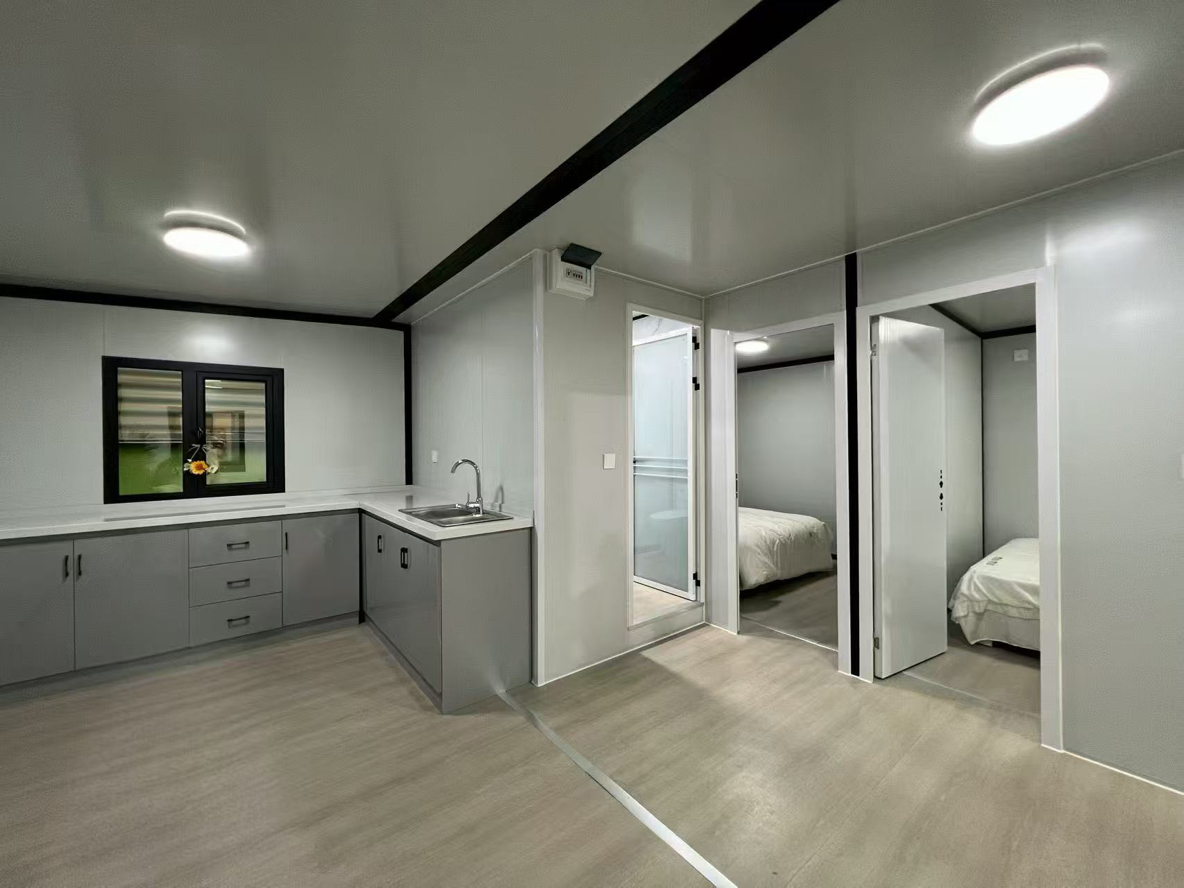 Modular Container Apartments for Mining Camps