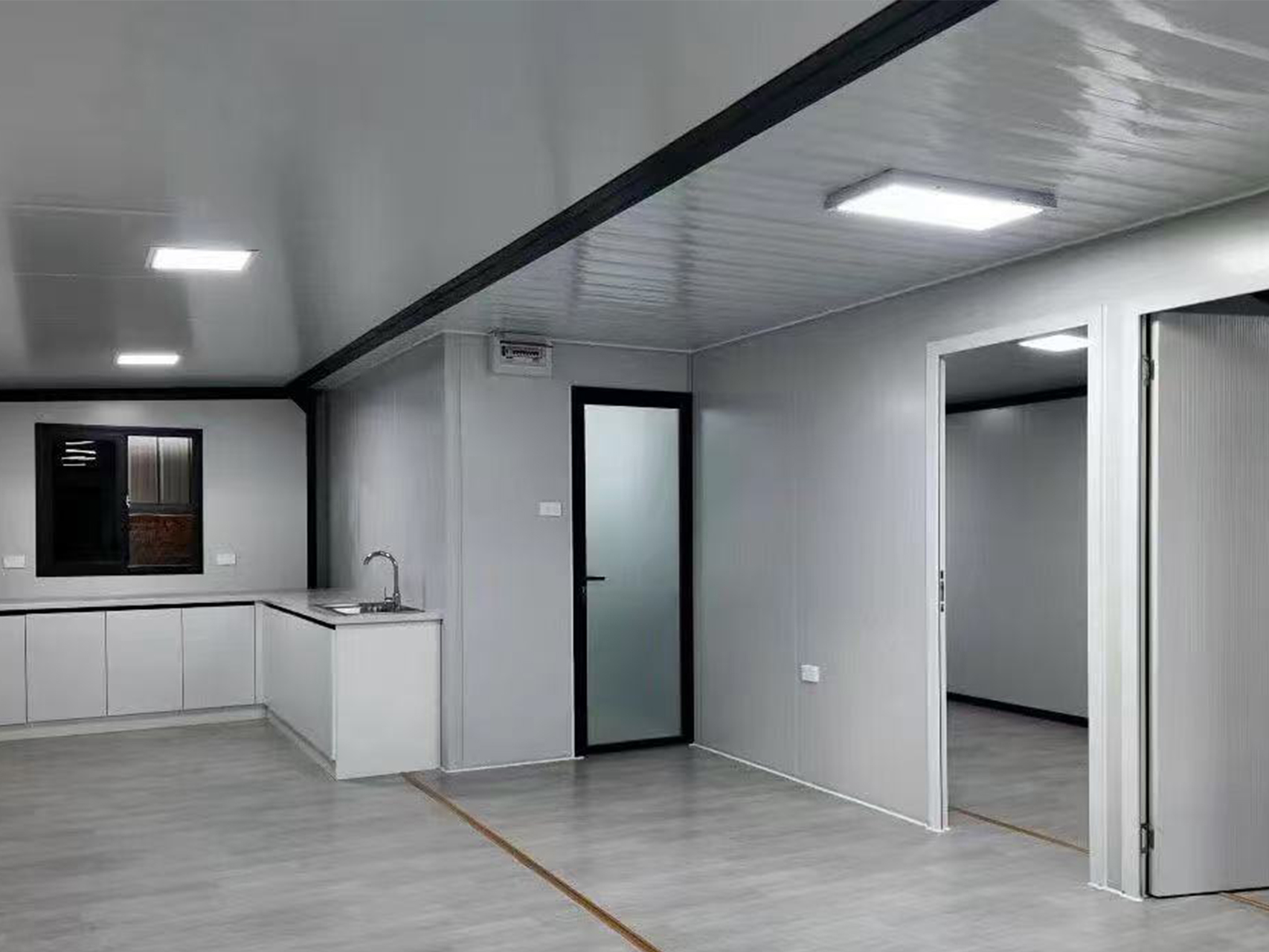Economical Portable T-Type Prefab House for Worker Accommodation