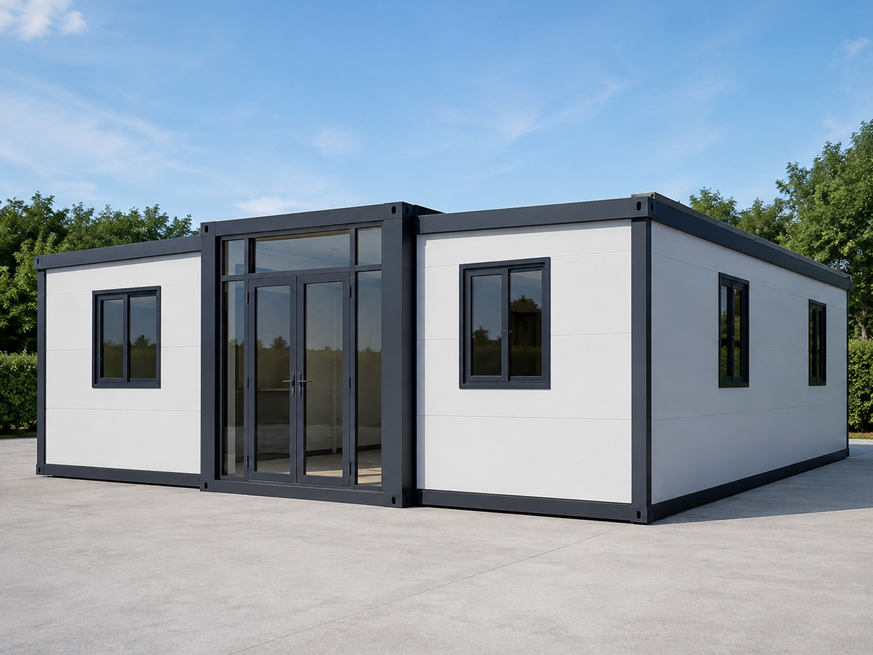 Detachable Modular Container House with Balcony
