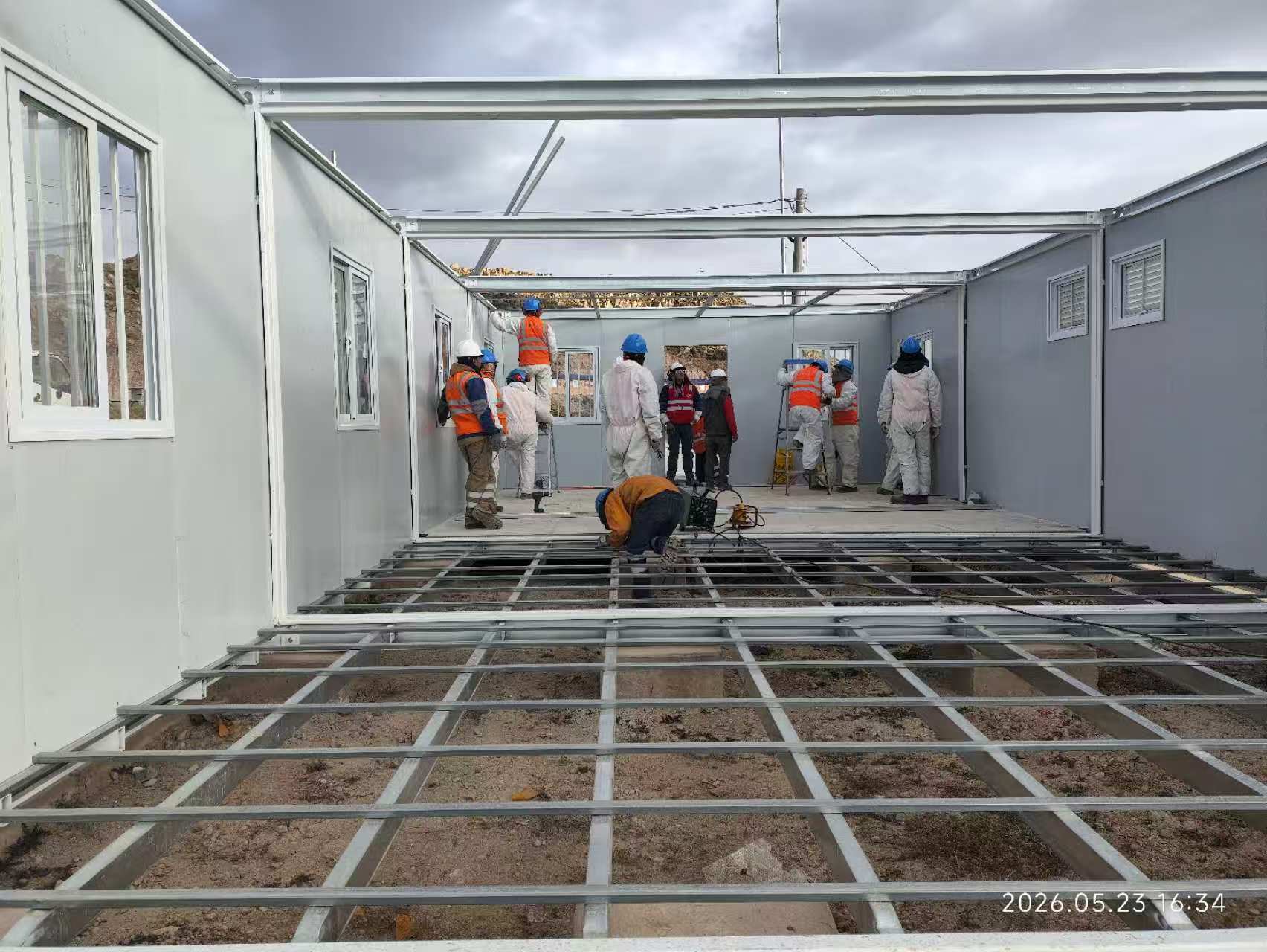 Modular Container Apartments for Mining Camps