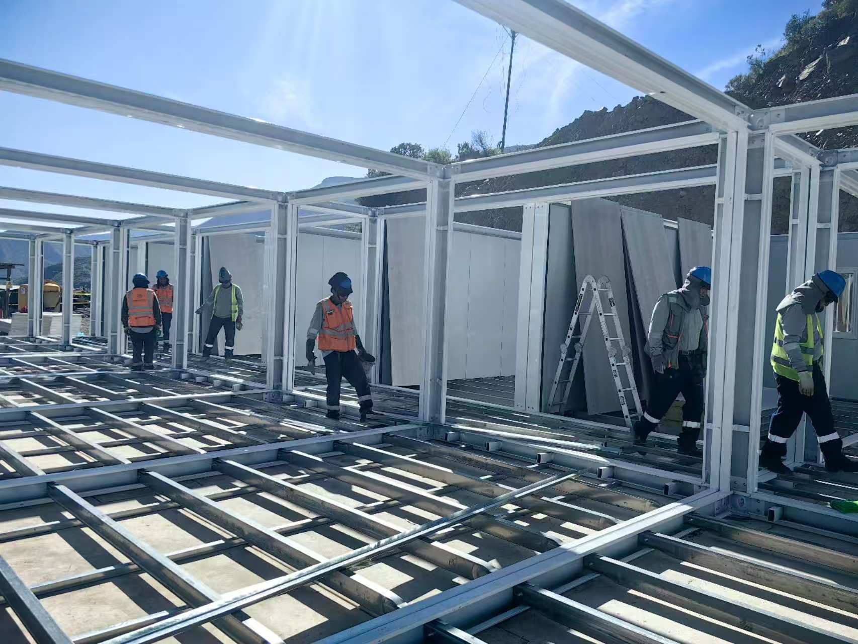 Prefabricated Folding Container House for Accommodation