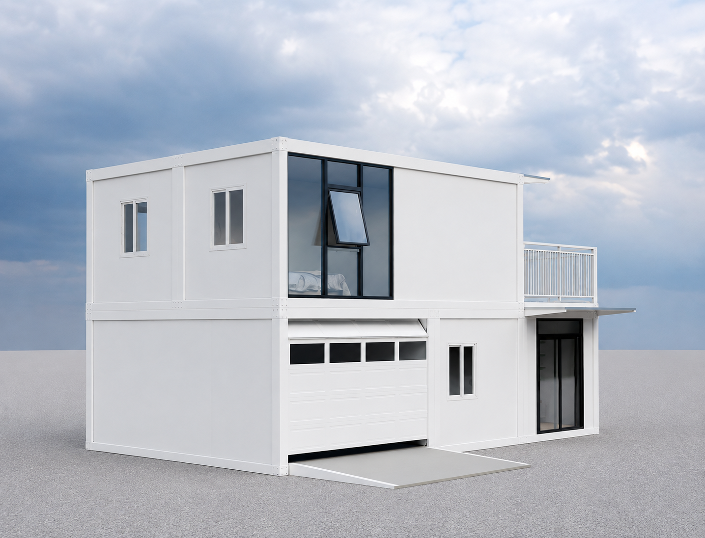 Compact Prefabricated Modular Container Home