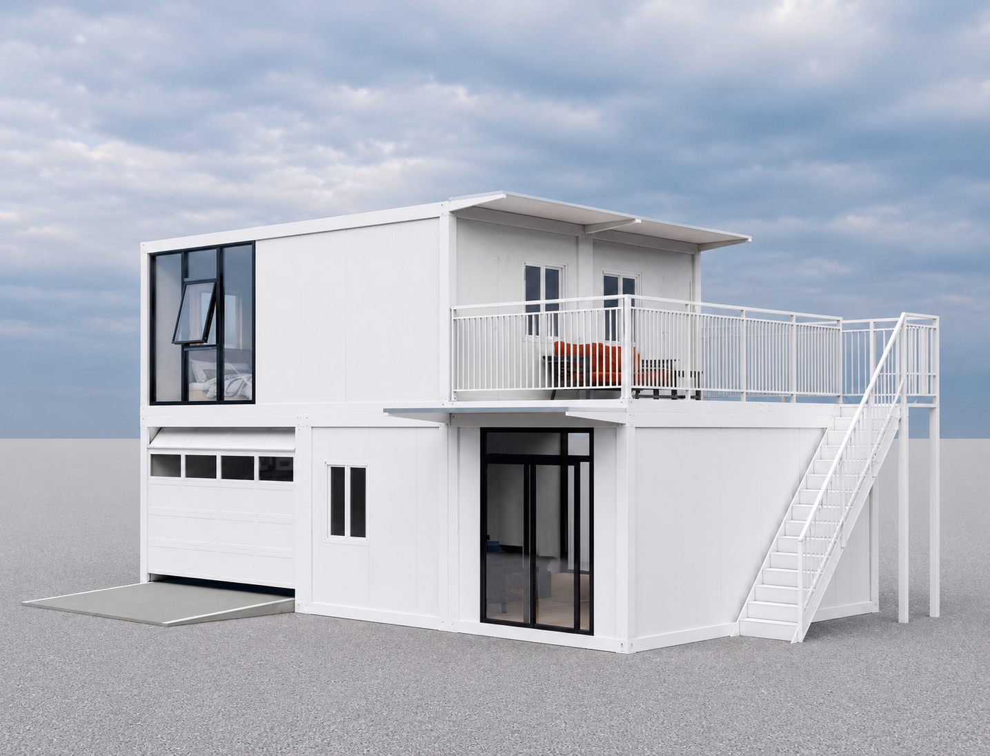 Compact Prefabricated Modular Container Home