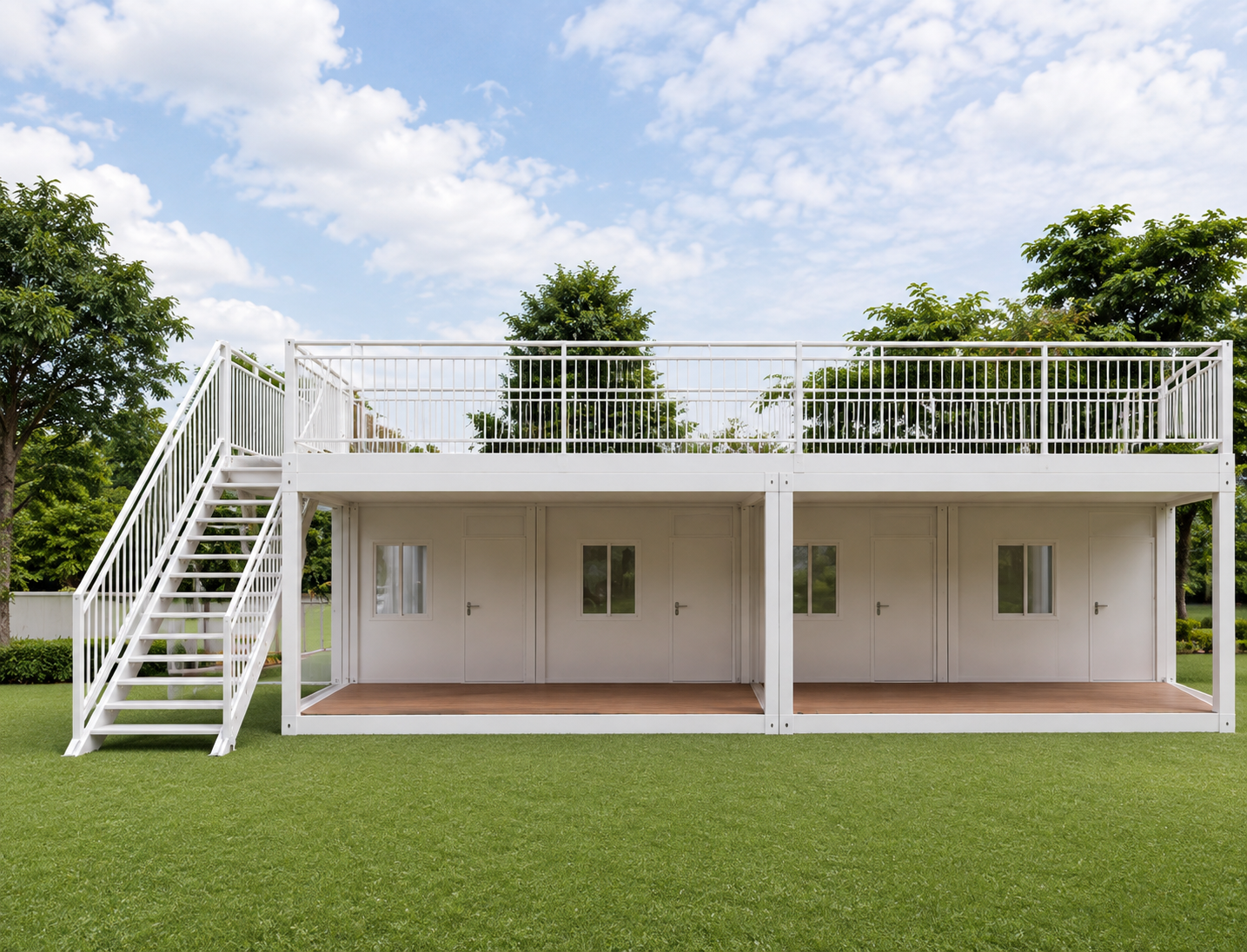 Detachable Modular Container House with Balcony