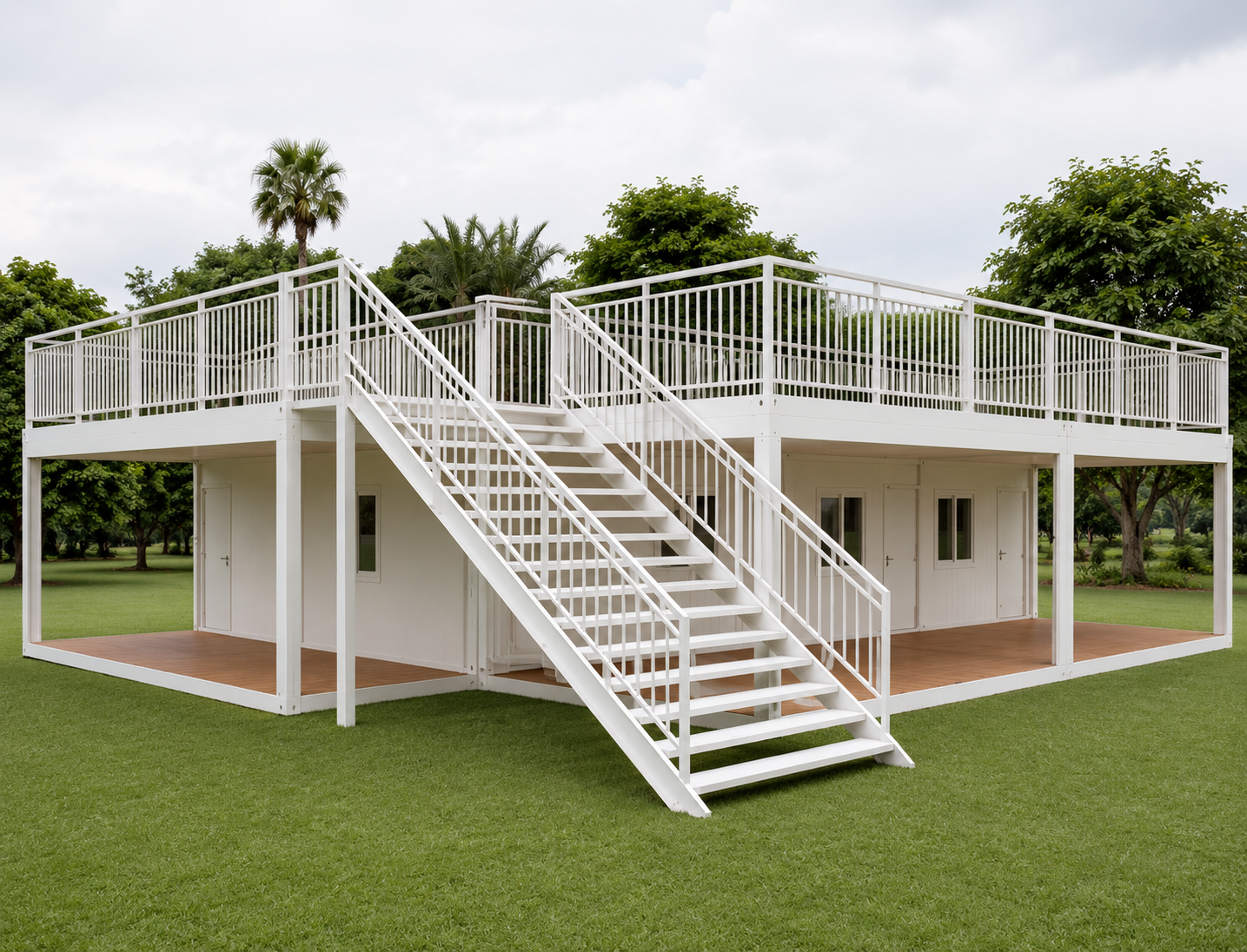 Detachable Modular Container House with Balcony