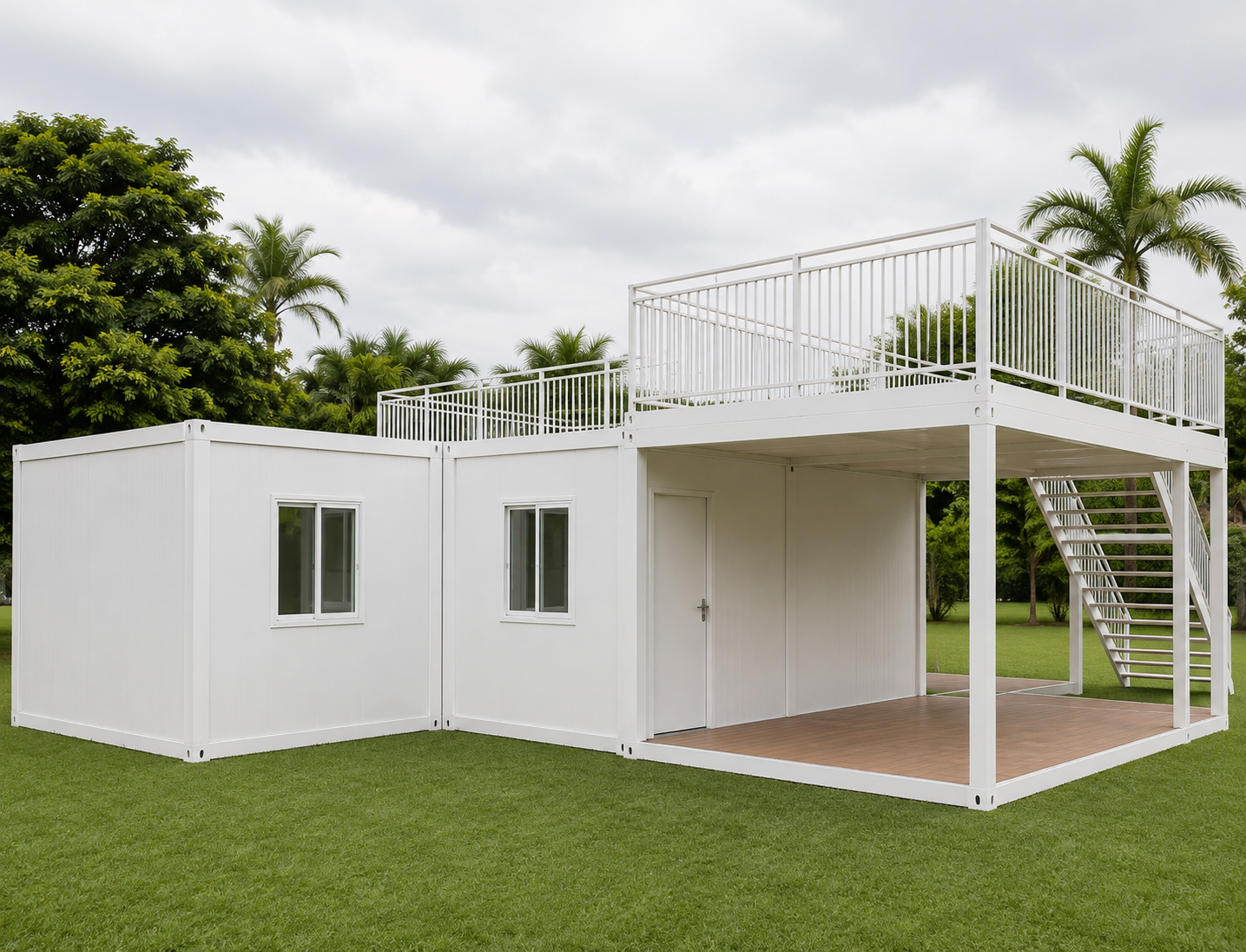 Detachable Modular Container House with Balcony