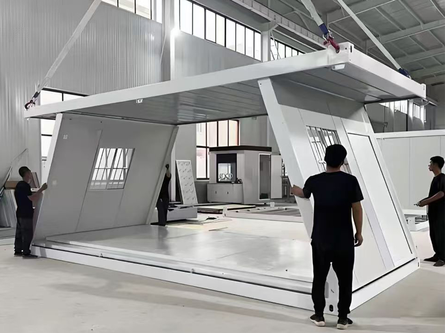 Prefabricated Folding Container House for Accommodation