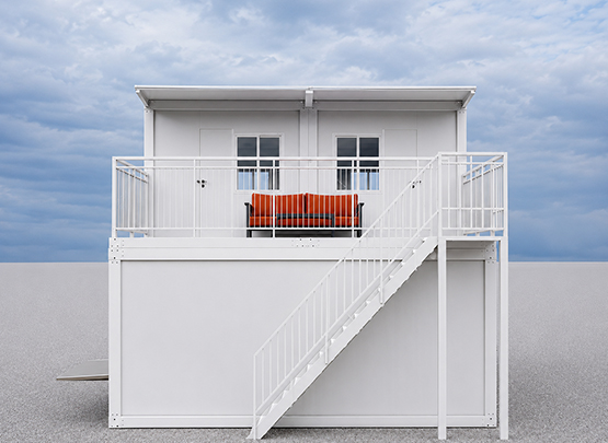 Two-Story Prefabricated Container Home & Villa