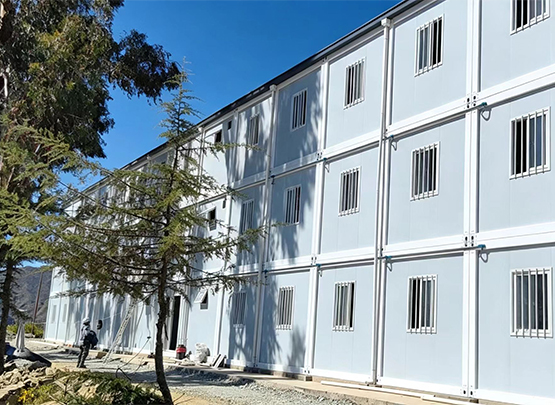 Modular Container Apartments for Mining Camps