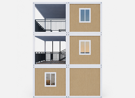 Two-Story Prefabricated Container Home & Villa