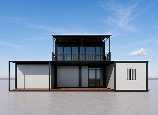 Two-Story Prefabricated Container Home & Villa
