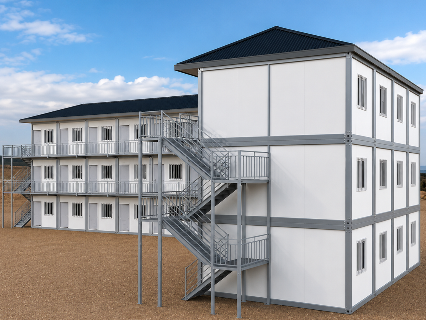 Modern Ready-to-Install Modular Container Building