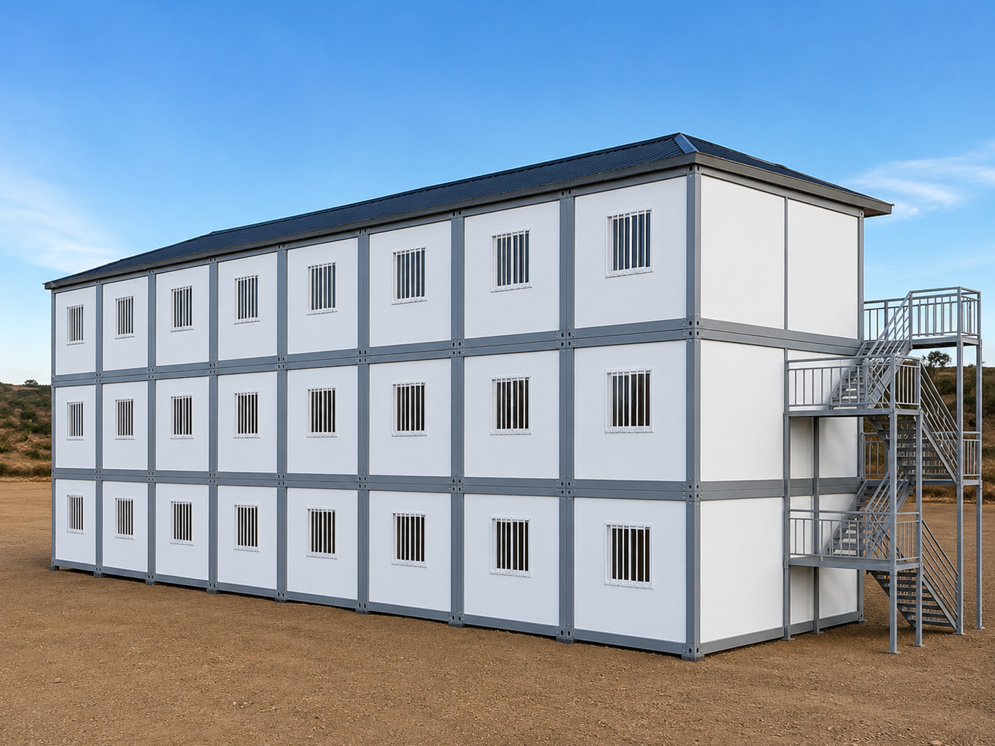 Modern Ready-to-Install Modular Container Building