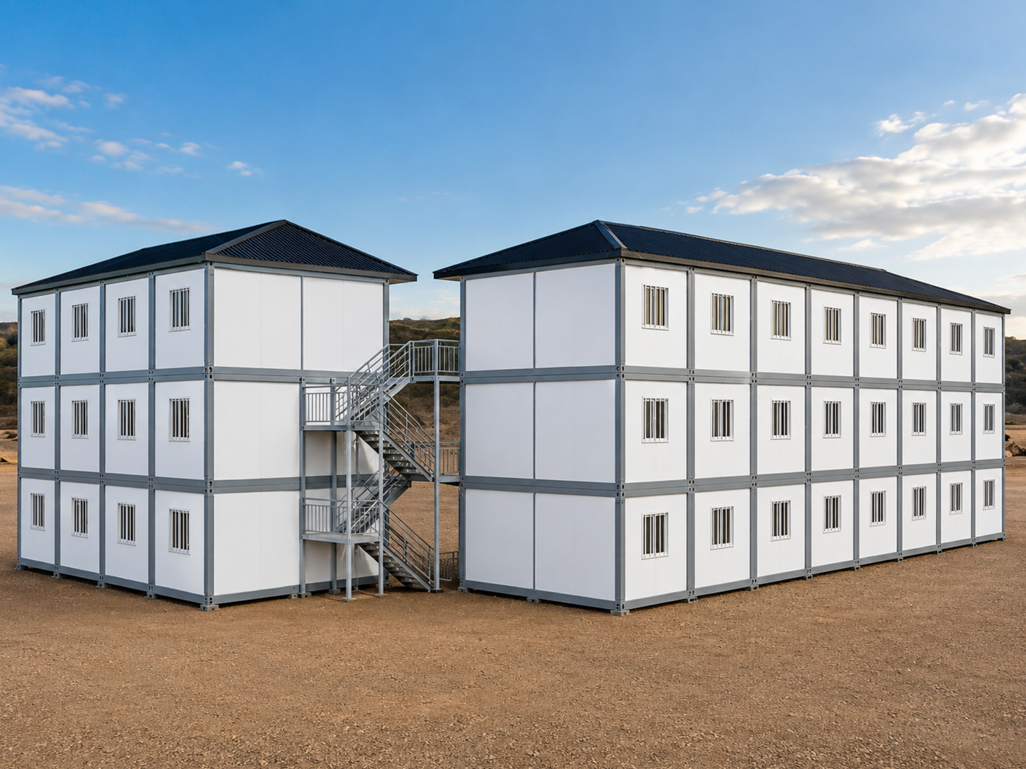 Modern Ready-to-Install Modular Container Building