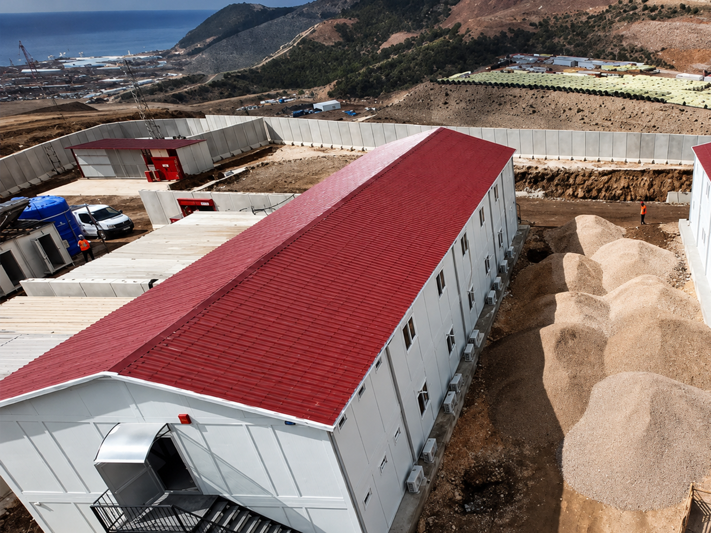 Economical Portable T-Type Prefab House for Worker Accommodation